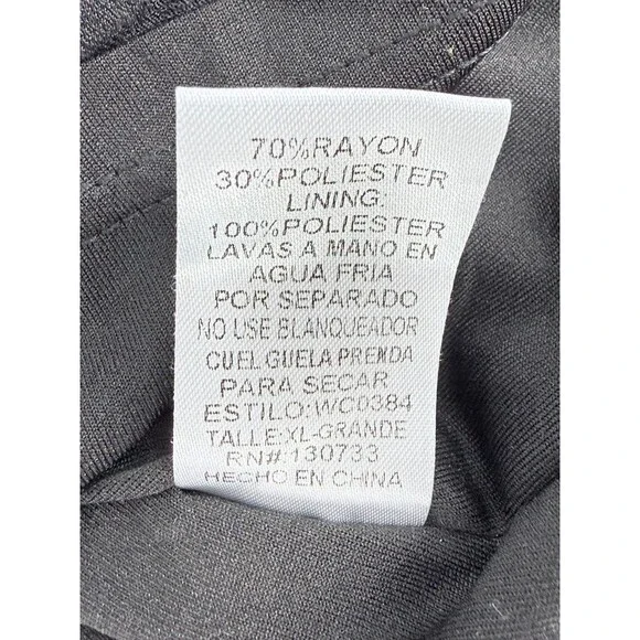 Boho Embroidered Babydoll Dress Black Cottagecore Flowy Fairy Style S - Picture 11 of 16